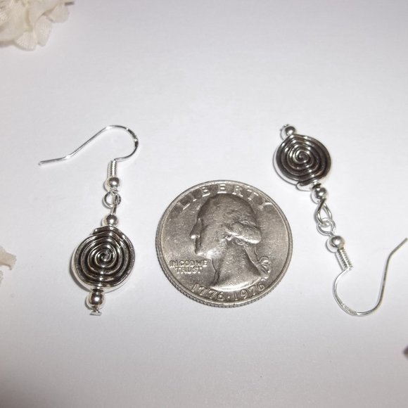 Silver Earring Set Everyday Casual Jewelry 6592 - Picture 3 of 8